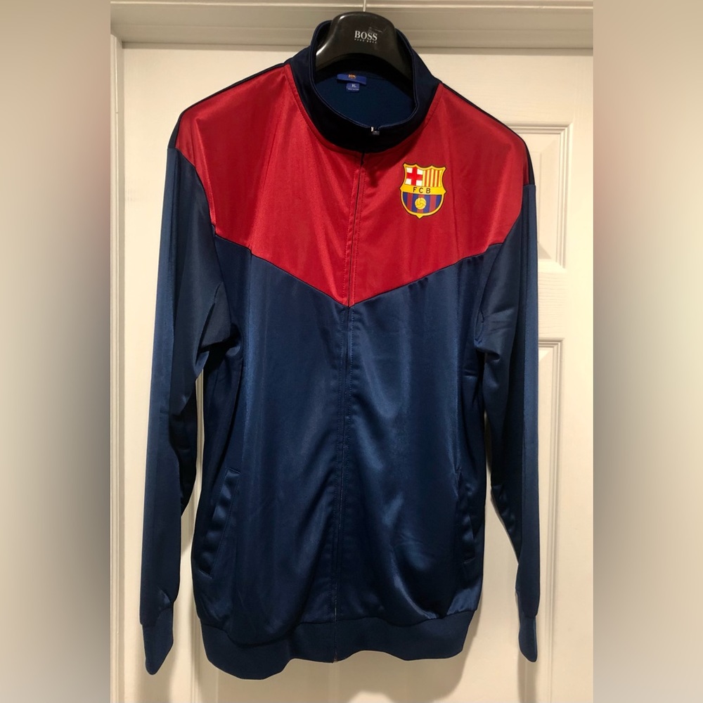 Retro FC Barcelona “BARÇA” XL training jacket